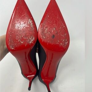 Black and Red Women's Heels